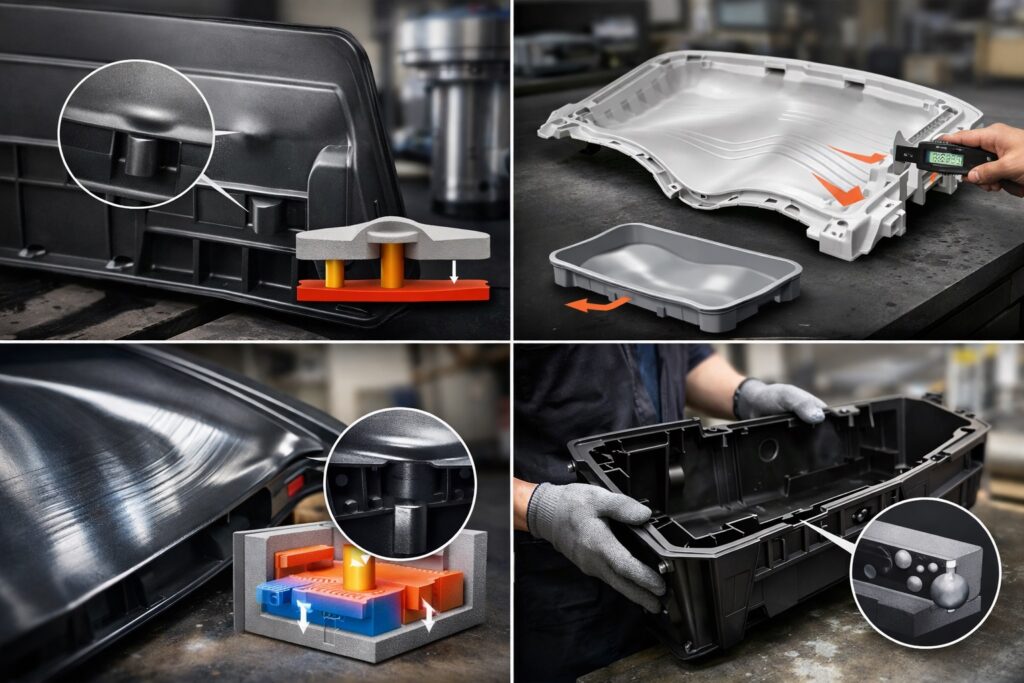 Plastic Large Part Issues